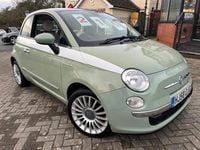 Used Fiat 500 Lounge 69 HP (50 kW) 2008 Green Hatchback