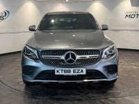 Used Mercedes GLC220 AMG line 170 HP (125 kW) 2018 Grey Coupe