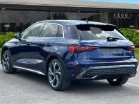 New Audi A3 S-Line 2026 Blue Hatchback
