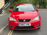 Używany Seat Ibiza 85 KM (62 kW) 2013 Czerwony Hatchback