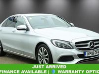 Used Mercedes C220 170 HP (125 kW) 2018 Silver Sedan