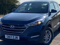 Used Hyundai Tucson 116 HP (85 kW) 2017 Blue SUV