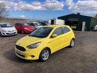 Used Ford Ka Plus Zetec 2017 Yellow Hatchback