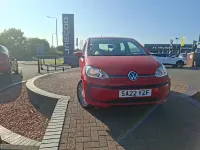 Used VW up! 65 HP (47 kW) 2022 Red Hatchback