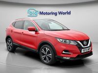 Used Nissan Qashqai N-Connecta 140 HP (102 kW) 2020 Red SUV
