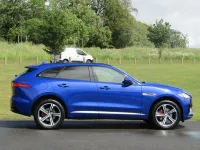 Used Jaguar F-Pace S 300 HP (220 kW) 2018 Blue SUV