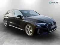 Used Audi A3 S-Line 2023 Black Sedan