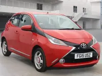 Used Toyota Aygo x-press 2015 Red Hatchback