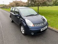 Used Nissan Note Acenta 2008 Blue Hatchback