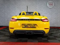 Used Porsche Boxster 300 HP (220 kW) 2017 Yellow Cabriolet