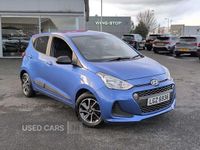 Used Hyundai i10 GO! 66 HP (48 kW) 2018 Blue Hatchback