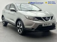 Used Nissan Qashqai N-Connecta 108 HP (79 kW) 2016 Silver SUV