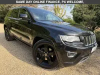 Used Jeep Grand Cherokee Overland 247 HP (181 kW) 2015 Black SUV