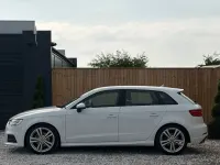 Used Audi A3 Sportback S-Line 150 HP (110 kW) 2017 White Hatchback