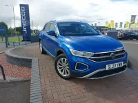 Used VW T-Roc Style 150 HP (110 kW) 2023 Blue SUV