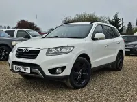 Used Hyundai Santa Fe Premium 197 HP (144 kW) 2012 White SUV