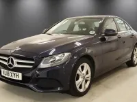Used Mercedes C200 Executive 184 HP (135 kW) 2018 Blue Sedan