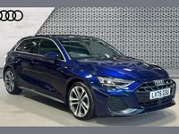 Used Audi A3 S-Line 147 HP (108 kW) 2025 Blue Hatchback