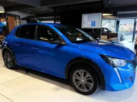 Used Peugeot e-208 Allure Premium 98 kW (134 HP) 2022 Blue Hatchback