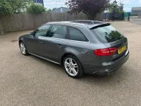 Begagnad Audi A4 S-Line 2015 Grå Kombi