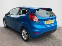 Used Ford Fiesta Zetec 82 HP (60 kW) 2015 Blue Hatchback
