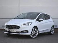 Used Ford Fiesta Vignale 100 HP (73 kW) 2019 White Hatchback