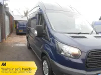 Used Ford Transit 130 HP (95 kW) 2017 Blue Van