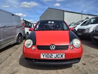 Used VW Lupo S 75 HP (55 kW) 2001 Red Hatchback