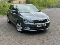 Used Skoda Fabia SE L 110 HP (80 kW) 2018 Grey Hatchback