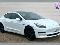 Used Tesla Model 3 Performance 335 kW (456 HP) 2020 White Sedan
