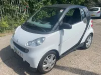 Used Smart ForTwo Cabrio Pure 2009 Black Cabriolet