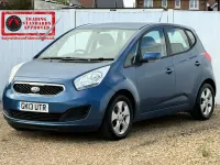 Used Kia Venga 90 HP (66 kW) 2013 Blue Hatchback