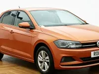 Used VW Polo SE 95 HP (69 kW) 2018 Orange Hatchback
