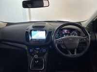 Used Ford Kuga Titanium 150 HP (110 kW) 2017 Black SUV