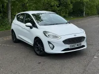Używany Ford Fiesta Zetec 100 KM (73 kW) 2017 Biały Hatchback