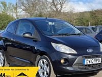 Used Ford Ka Titanium 69 HP (50 kW) 2010 Black Hatchback