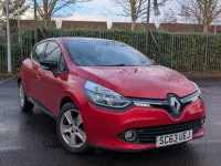 Usado Renault Clio IV Dynamique 75 HP (55 kW) 2014 Vermelho Citadino