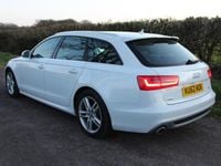 Used Audi A6 S-Line 204 HP (150 kW) 2012 White Estate