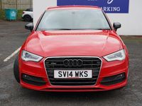 Used Audi A3 Sportback S-Line 184 HP (135 kW) 2014 Red Hatchback