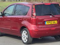 Begagnad Nissan Note N-TEC 2012 Röd Halvkombi