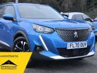 Begagnad Peugeot 2008 Allure Premium 2020 Blå SUV