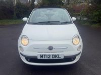 Used Fiat 500C Lounge 69 HP (50 kW) 2012 White Cabriolet