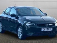 Used Vauxhall Corsa Edition 75 HP (55 kW) 2022 Black Hatchback