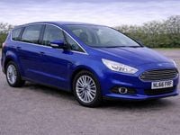 Used Ford S-MAX Zetec 160 HP (117 kW) 2017 Blue MPV