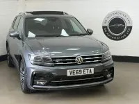 Used VW Tiguan Allspace R-line 150 HP (110 kW) 2019 Grey SUV