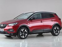 Used Vauxhall Grandland X Sport 131 HP (96 kW) 2018 Red SUV