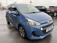 Used Hyundai i10 Premium SE 2017 Blue Hatchback