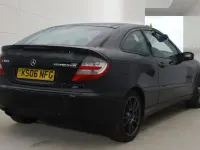 Used Mercedes C180 SE 143 HP (105 kW) 2006 Black Coupe
