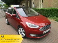 Used Ford C-MAX Titanium X 2015 Metallic burgundy MPV