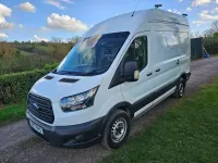 Used Ford Transit 130 HP (95 kW) 2018 White Van